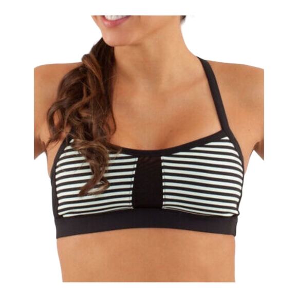 Lululemon Pump It Up Sports Bra In Mint Moment - Picture 1 of 5